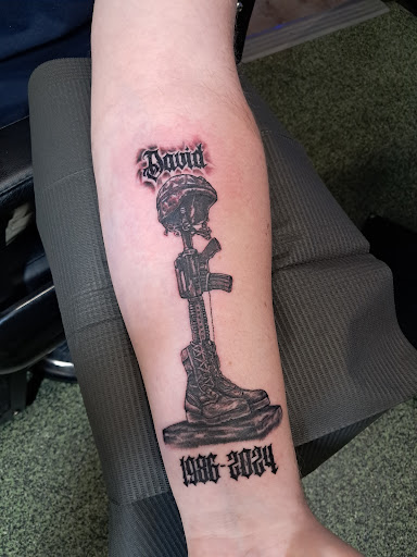 Explore parents name tattoo ideas, creative tattoo ideas in Ronkonkoma, available at Ink Buster Tattoo