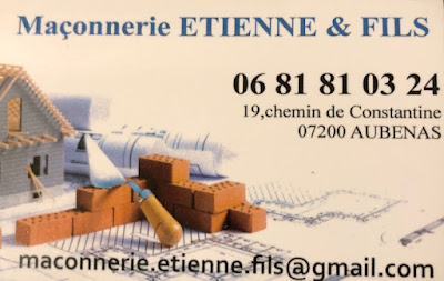 Maconnerie ETIENNE & FILS à Aubenas