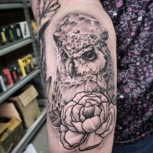 Explore lady and the tramp tattoo ideas, creative tattoo ideas in Lewisburg, available at Rose and Dagger Tattoo