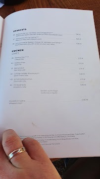 Restaurant Merkurstüble à Baden-Baden menu