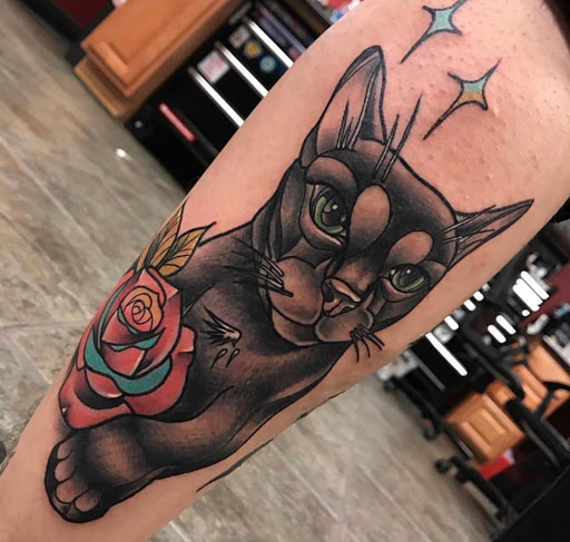 Explore underdog tattoo ideas, creative tattoo ideas in Fremont, available at Inkies Tattoo Studio