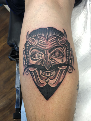 Explore vegas tattoo ideas, creative tattoo ideas in Garden Grove, available at Ashes 2 Ink Tattoo and Piercing LLC