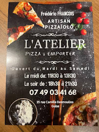 Pizza du Pizzeria L'atelier à Guise - n°3