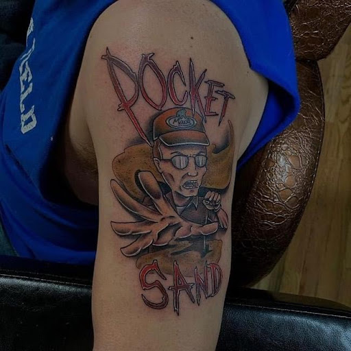 Explore tattoo ideas firefighter, creative tattoo ideas in Lake Villa, available at Eternal Tiger Tattoo