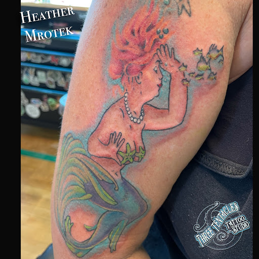 Explore medium tattoo ideas for men, creative tattoo ideas in Hayward, available at Three Tentacles Tattoo Studio