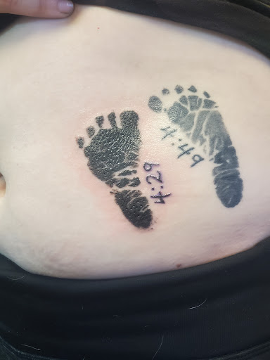 Explore daughters name tattoo ideas for dad, creative tattoo ideas in Powhatan, available at Journeys End Tattoo Studio