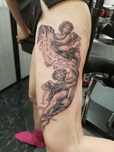 Explore minimalist tattoo ideas with meaning, creative tattoo ideas in Rogers, available at Saved by Grace Tattoo Studio