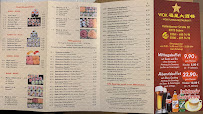 Menu du CHINA WOK FUXING RESTAURANTS à Guben