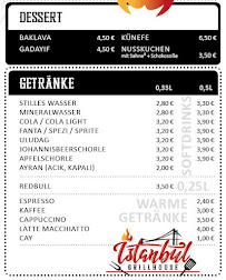 Menu / carte de Istanbul Grillhouse à Burghausen