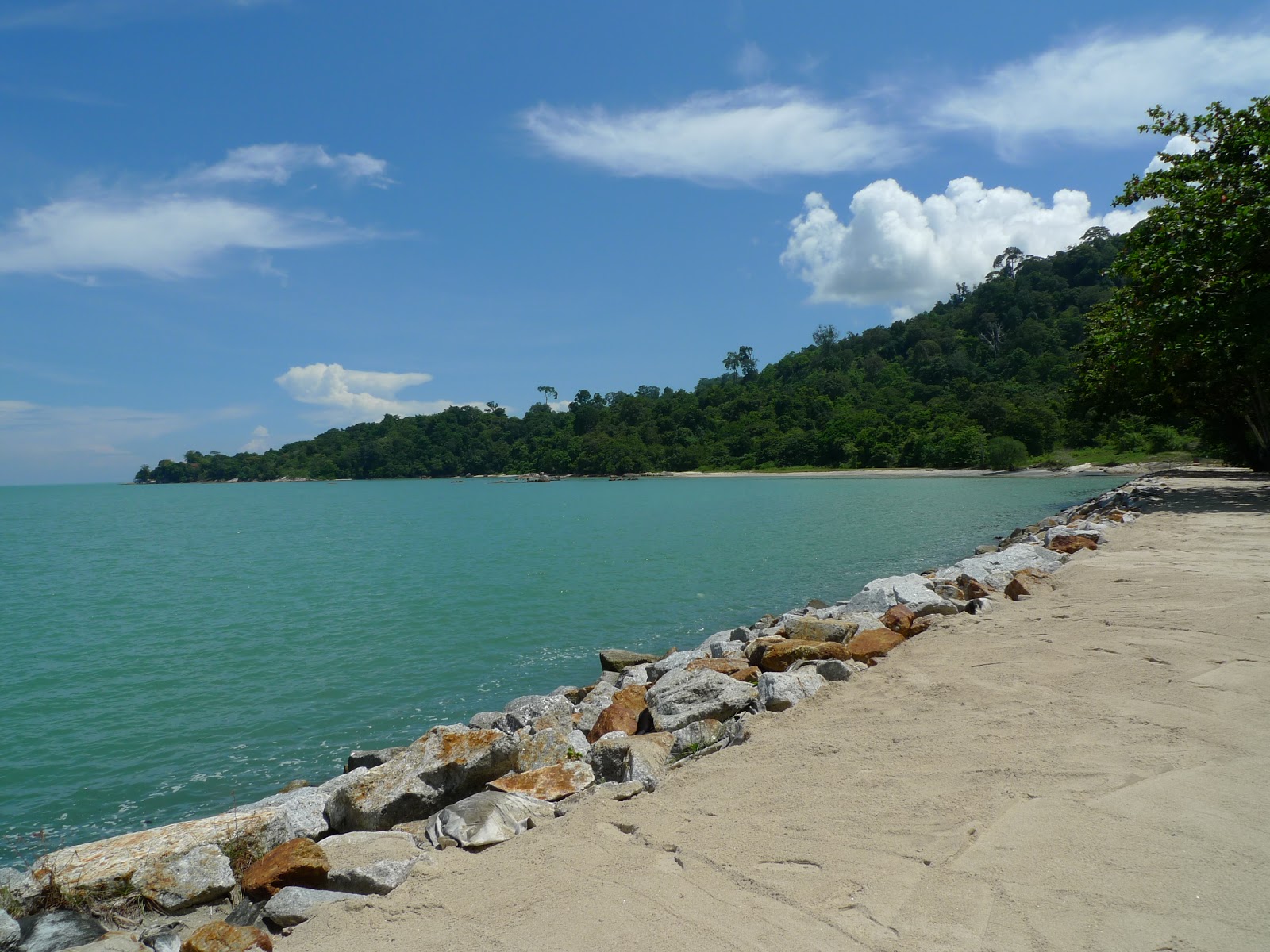 Fotografija Telok Nibong Beach z prostorna obala