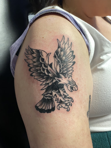 Explore circus tattoo ideas, creative tattoo ideas in Pontotoc, available at Pale Horse Tattoos, LLC