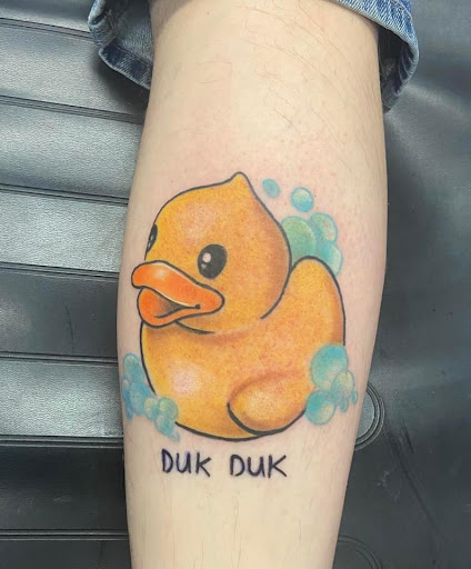 Explore flower tattoo ideas for men, creative tattoo ideas in Brunswick, available at Blue Fin Tattoos