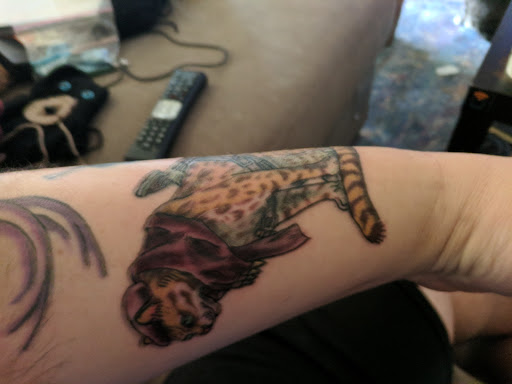Explore slash tattoo ideas, creative tattoo ideas in San Jose, available at Blue Rose Tattoo
