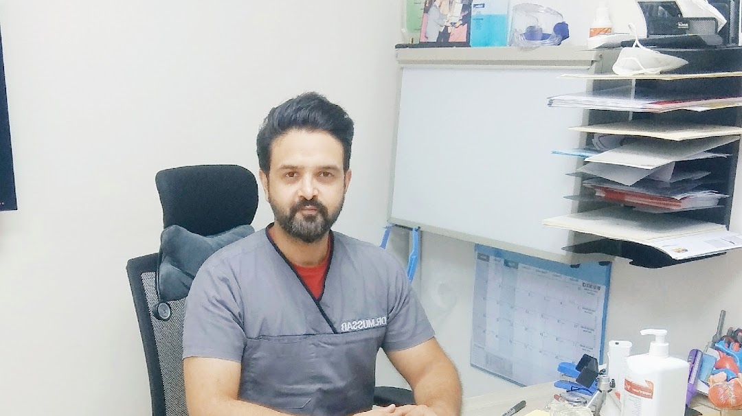 Dr. Mussab Irfan. Dentist. CDDC, IDC G-8 Markaz