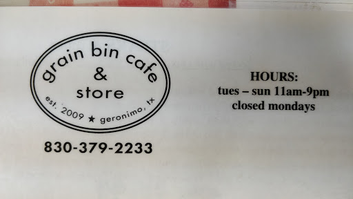 Cafe «Grain Bin Cafe & Store», reviews and photos, 121 Dennis Dr, Seguin, TX 78155, USA