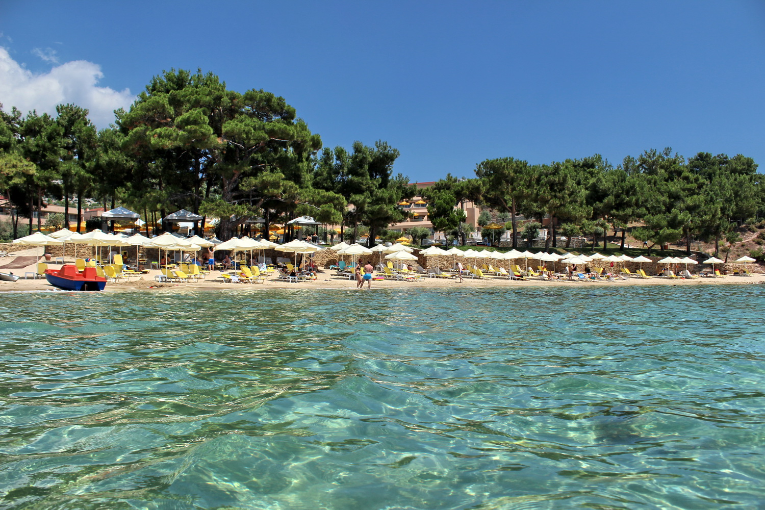 Zdjęcie Rosonkremos beach z poziomem czystości wysoki