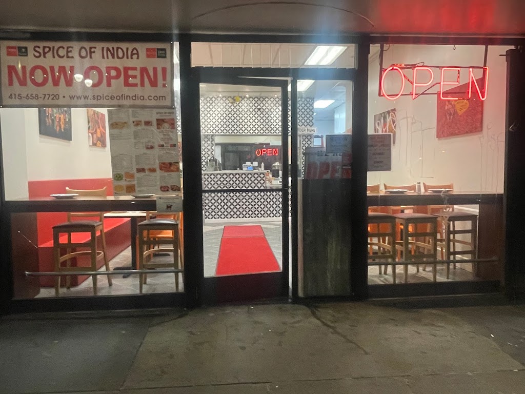 SPICE OF INDIA 94102