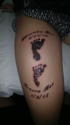 Explore full sleeve tattoo ideas for woman, creative tattoo ideas in Cedar Rapids, available at Leftys Tattoo