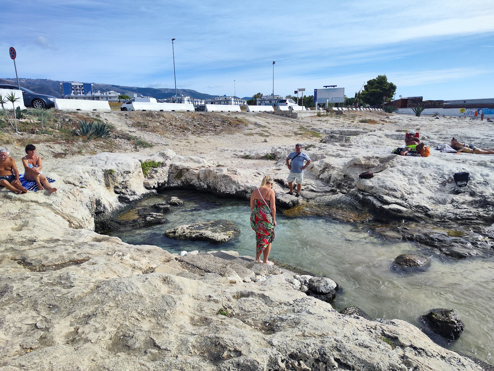 Foto av Sorgente Acqua di Cristo Beach med låg nivå av renlighet