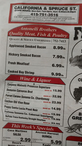Supermarket «Cal-Mart», reviews and photos, 3585 California St, San Francisco, CA 94118, USA