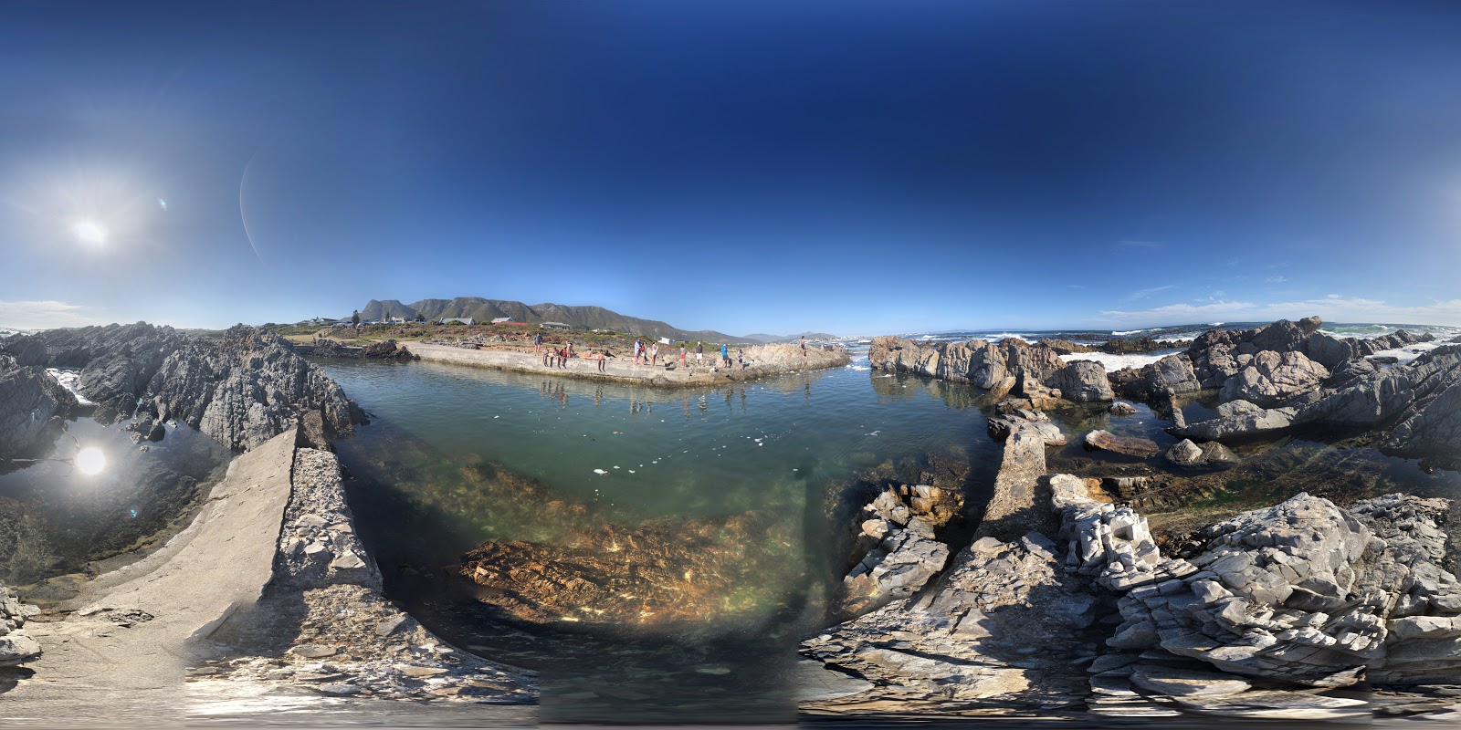 Foto von Vermont Tidal Pool und die siedlung