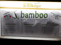 Carte du Bamboo Restaurant Rostock à Rostock