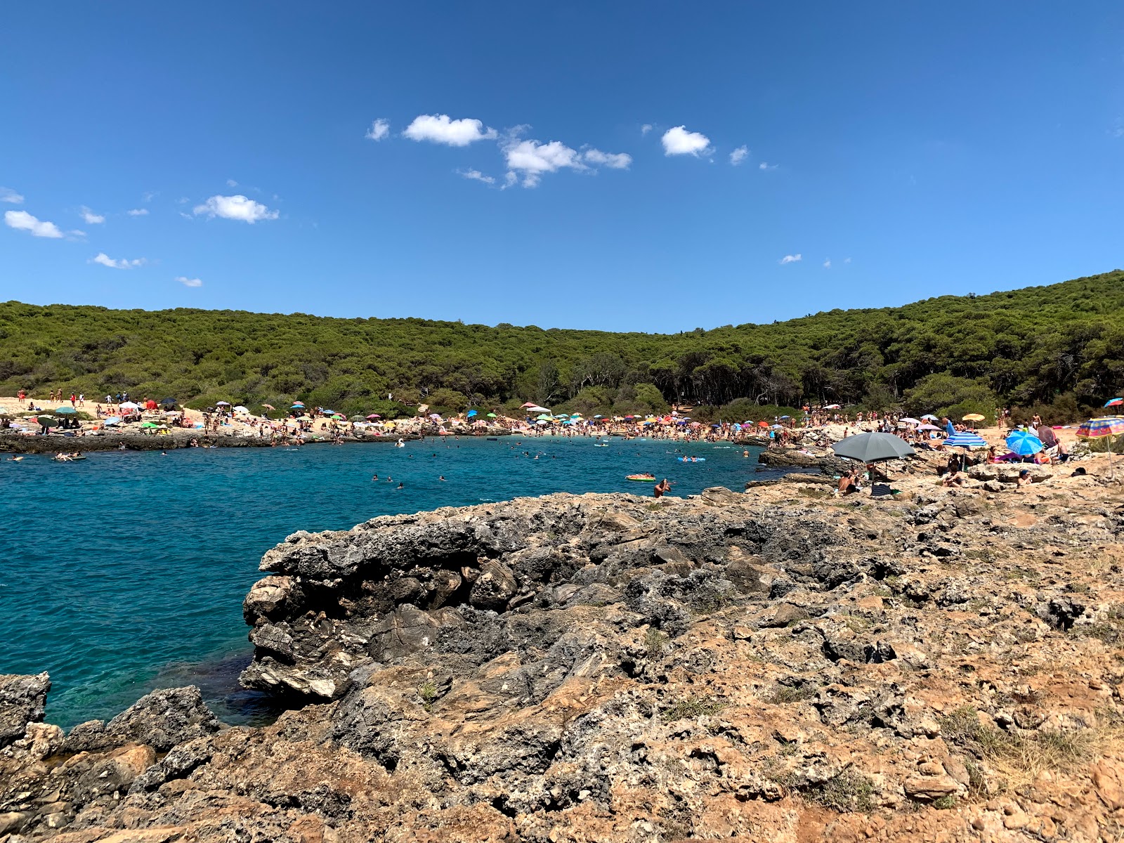 Foto von Spiaggia di Porto Selvaggio befindet sich in natürlicher umgebung