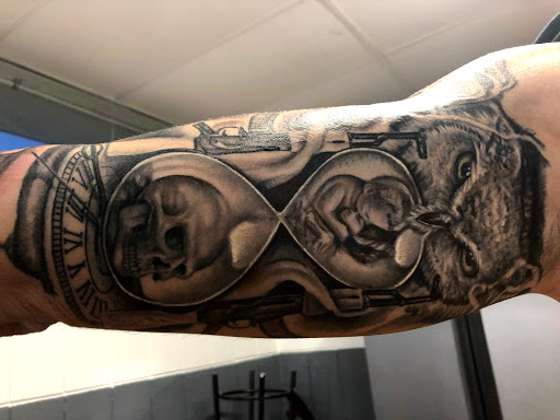 Explore bite mark tattoo ideas, creative tattoo ideas in Sarasota, available at SEVEN SINS Tattoo Studio