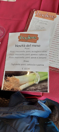 Menu / carte de Pizzeria Il Tagliere di via Roma à Cuneo