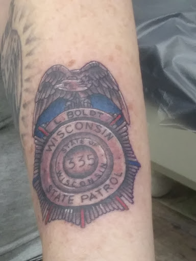 Explore farm tattoos ideas, creative tattoo ideas in Green Bay, available at Sonic Tattoos