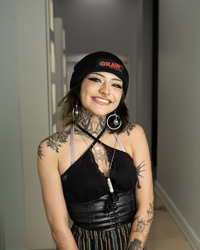 Explore music sleeve tattoo ideas, creative tattoo ideas in San Antonio, available at Platinum Body Piercings