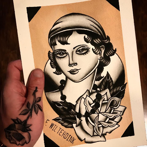 Explore tattoo ideas for family symbol, creative tattoo ideas in Grandville, available at Lighthouse Tattoo Company