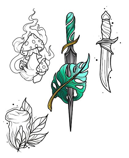 Explore mens tattoo wedding ring ideas, creative tattoo ideas in Marietta, available at The Queen Bee Tattoo and Piercing Parlour