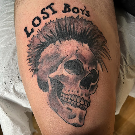 Explore tattoo ideas dogs, creative tattoo ideas in Buffalo, available at True Gloom Tattoo Studio