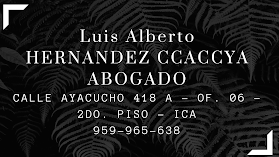 ESTUDIO JURIDICO LUIS ALBERTO HERNANDEZ CCACCYA