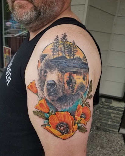 Explore heart tattoo ideas with names, creative tattoo ideas in Bellingham, available at Beluga Palooza Tattoo