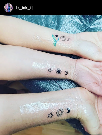 Explore horoscope tattoo ideas, creative tattoo ideas in Benton, available at Spectrum Tattoo