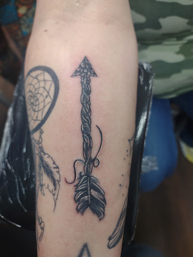 Explore under butt tattoo ideas, creative tattoo ideas in Lubbock, available at Sinners & Saints Art Company