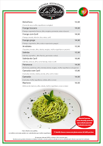 Restaurant italien La Pasta à Funchal (la carte)