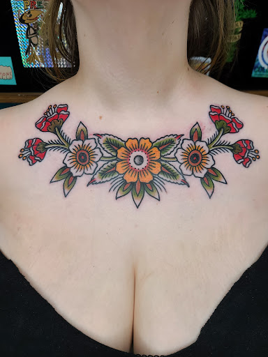 Explore family tree tattoo ideas, creative tattoo ideas in Canton, available at Bound For Glory Ink Tattoo Company