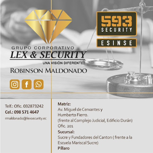 Opiniones de Lex & Security - Pillaro en Pillaro - Abogado