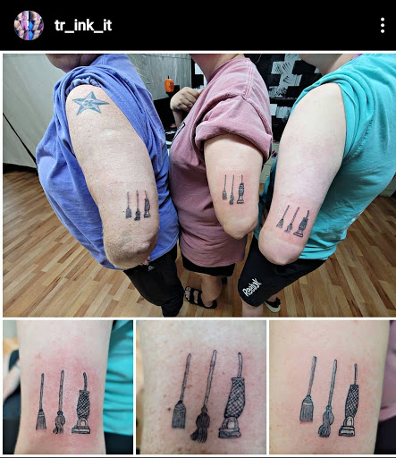 Explore birth flowers tattoo ideas, creative tattoo ideas in Benton, available at Spectrum Tattoo