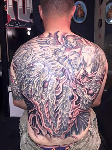 Explore linear tattoos ideas, creative tattoo ideas in Augusta, available at Immaculate Ink Custom Tattoo