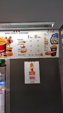 Carte du KFC Nice Lingostiere à Nice