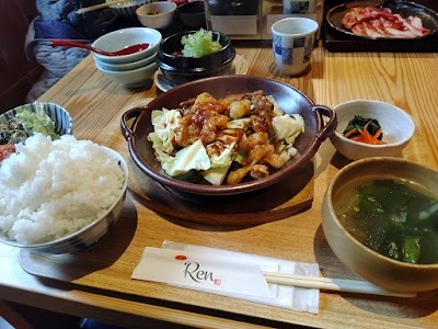 焼肉の簾