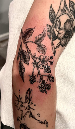 Explore chemistry tattoo ideas, creative tattoo ideas in Corning, available at Manifest Studios