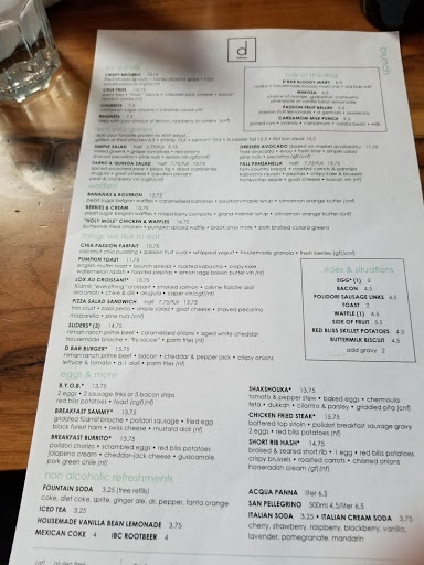 American Restaurant «D Bar Denver», reviews and photos, 494 E 19th Ave, Denver, CO 80203, USA