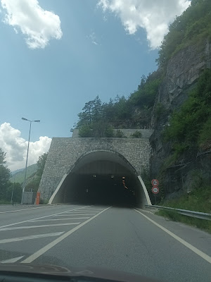 Tunnel du Siaix à Aime-la-Plagne