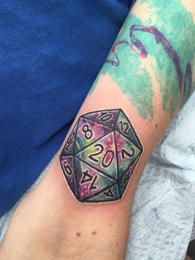 Explore leg sleeve tattoo ideas for men, creative tattoo ideas in Saint Petersburg, available at Lucky You Tattoo