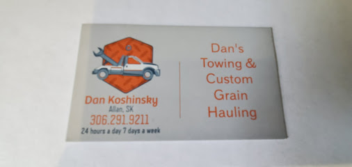 Dan's towing and custom grain hauling